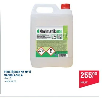 Makro PROSTŘEDEK NA MYTÍ NÁDOBÍ A SKLA nabídka