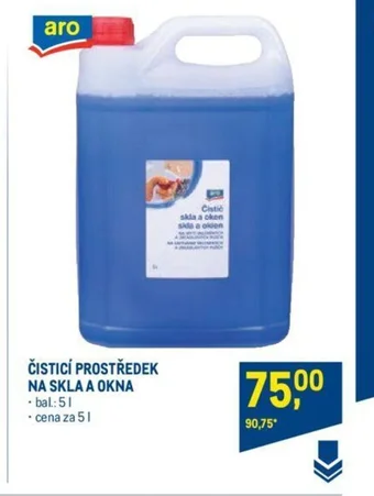 Makro ČISTICÍ PROSTŘEDEK NA SKLA A OKNA nabídka
