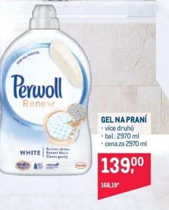 Makro Perwoll GEL NA PRANÍ nabídka