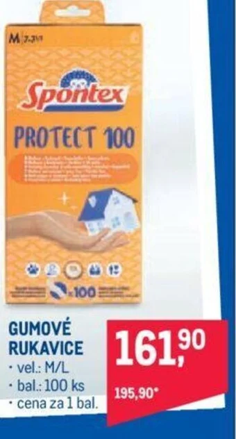 Makro GUMOVÉ RUKAVICE nabídka