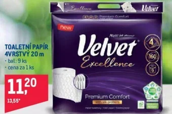 Makro TOALETNÍ PAPÍR 4VRSTVÝ 20 m nabídka