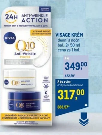 Makro VISAGE KREM nabídka