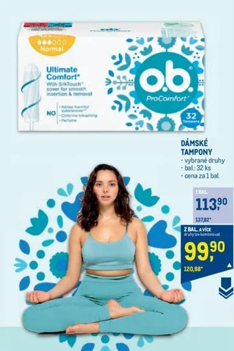 Makro DÁMSKÉ TAMPONY nabídka