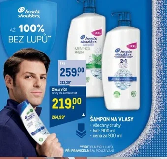 Makro ŠAMPON NA VLASY nabídka