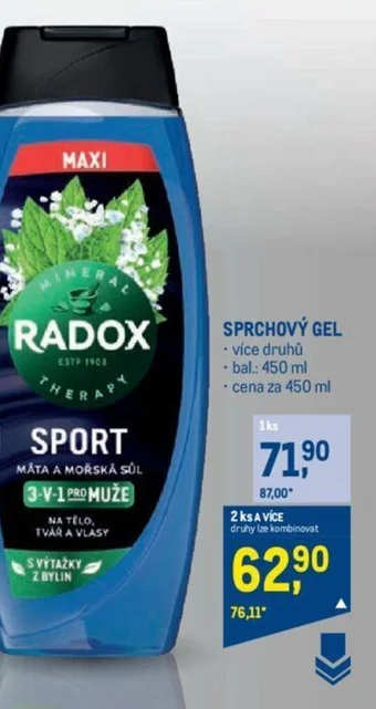 Makro SPRCHOVÝ GEL nabídka