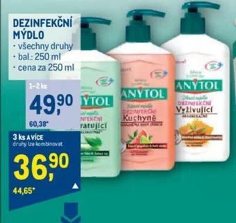 Makro DEZINFEKČNÍ MÝDLO nabídka
