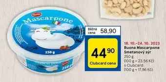 Buona mascarpone smetanový sýr 250 g