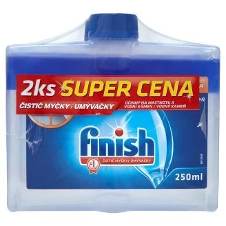 Tesco Finish čistič myčky 2x250ml 500ml nabídka