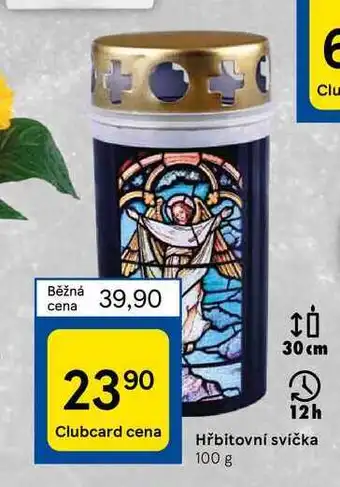 Tesco Hřbitovní svíčka 100 g nabídka