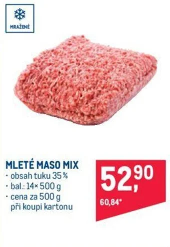 Makro MLETÉ MASO MIX nabídka