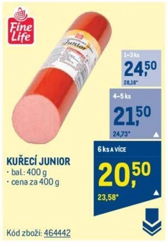 Makro KUŘECÍ JUNIOR nabídka
