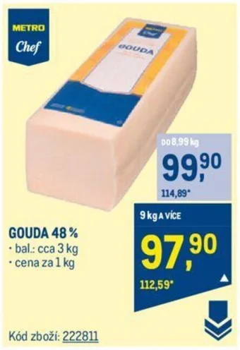 Makro GOUDA 48% nabídka
