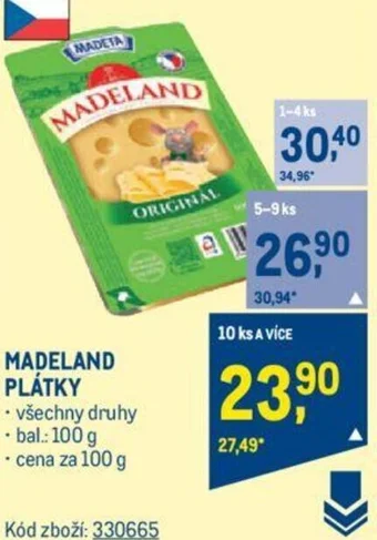 Makro MADELAND PLÁTKY nabídka