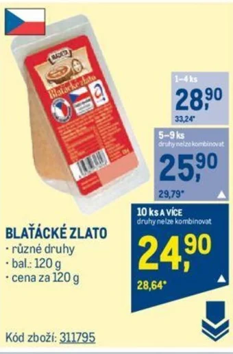 Makro BLAŤÁCKÉ ZLATO nabídka