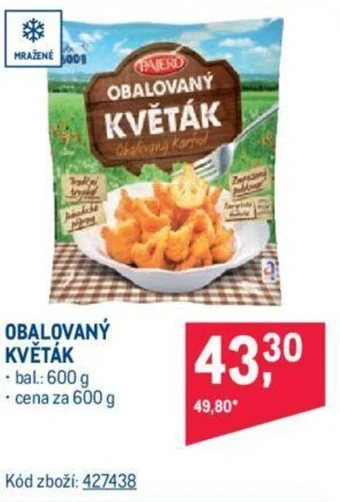 Makro OBALOVANÝ KVĚTÁK nabídka
