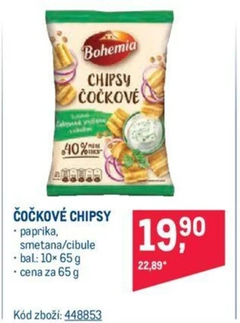 Makro ČOČKOVÉ CHIPSY nabídka