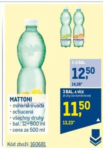 Makro MATTONI nabídka