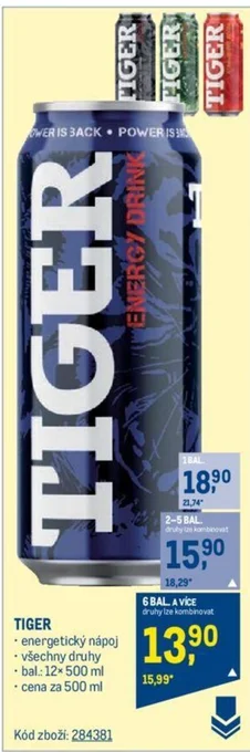 Makro TIGER nabídka