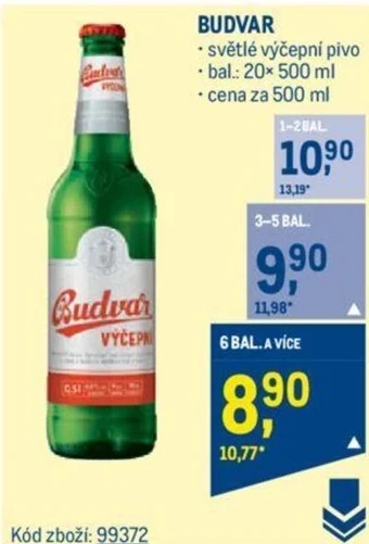 Makro BUDVAR nabídka