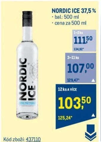 Makro NORDIC ICE 37,5% nabídka