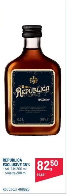 Makro REPUBLICA EXCLUSIVE 38% nabídka