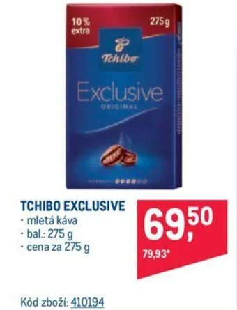 Makro TCHIBO EXCLUSIVE nabídka