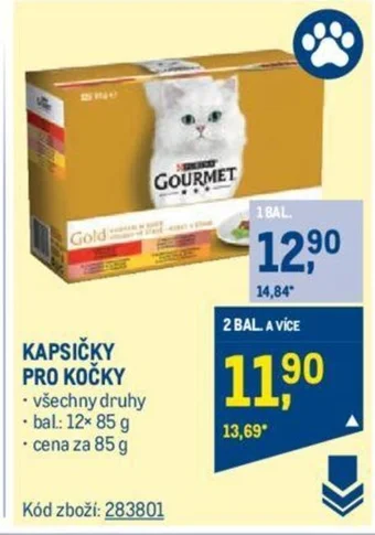 Makro KAPSIČKY PRO KOČKY nabídka