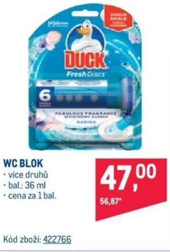 Makro WC BLOK nabídka