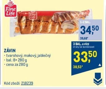 Makro ZÁVIN nabídka
