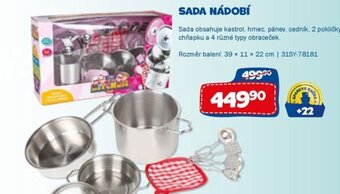 Sparkys SADA NÁDOBÍ nabídka