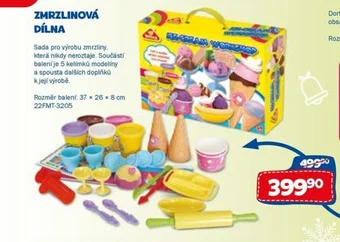Sparkys ZMRZLINOVÁ DÍLNA nabídka