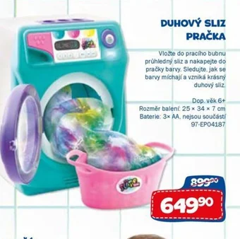 Sparkys DUHOVÝ SLIZ PRAČKA nabídka