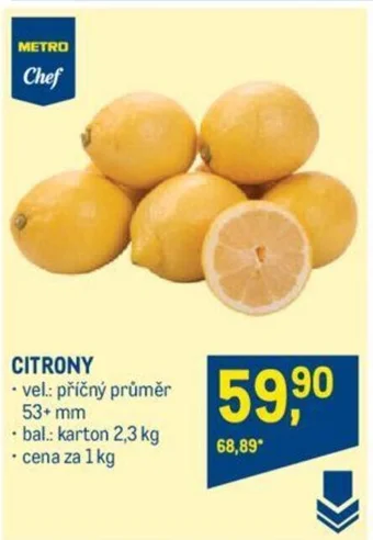 Makro CITRONY nabídka