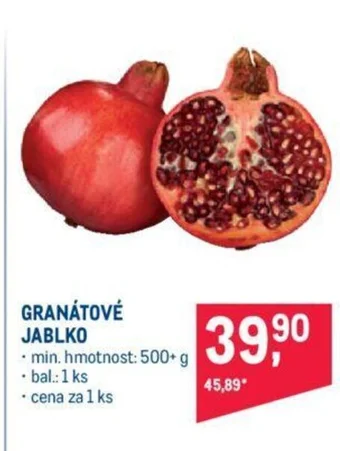 Makro GRANÁTOVÉ JABLKO nabídka