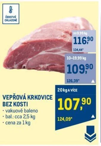 Makro VEPŘOVÁ KRKOVICE BEZ KOSTI nabídka