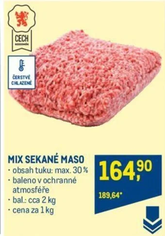 Makro MIX SEKANÉ MASO nabídka