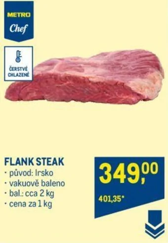 Makro FLANK STEAK nabídka