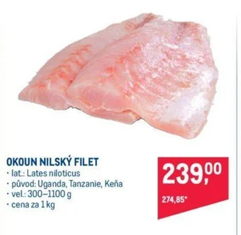 Makro OKOUN NILSKÝ FILET nabídka