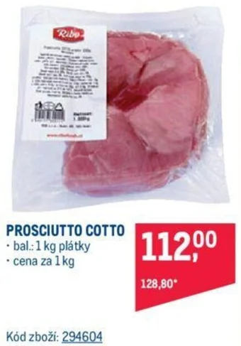 Makro PROSCIUTTO COTTO nabídka