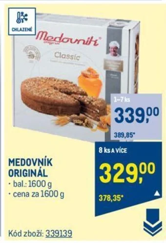 Makro MEDOVNÍK ORIGINÁL nabídka