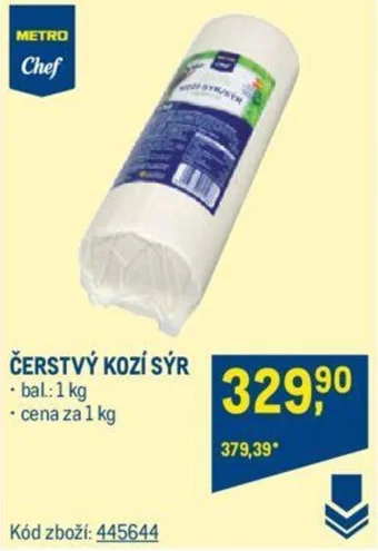 Makro ČERSTVÝ KOZÍ SÝR nabídka