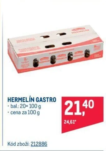 Makro HERMELÍN GASTRO nabídka