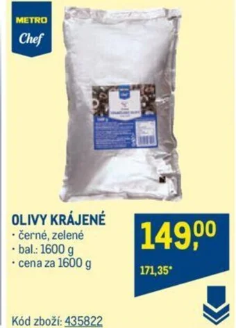 Makro OLIVY KRÁJENÉ nabídka
