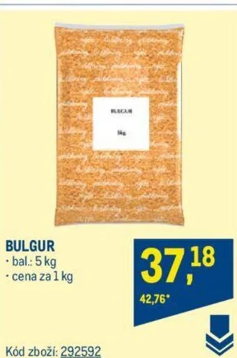 Makro BULGUR nabídka