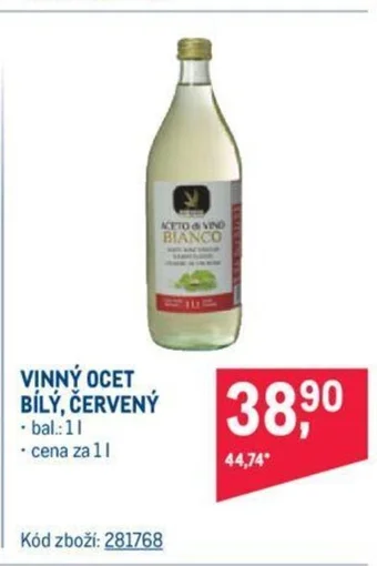 Makro VINNÝ OCET BILY CERVENY nabídka