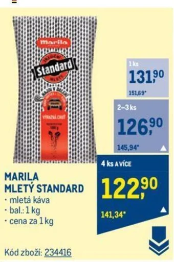 Makro MARILA MLETÝ STANDARD nabídka