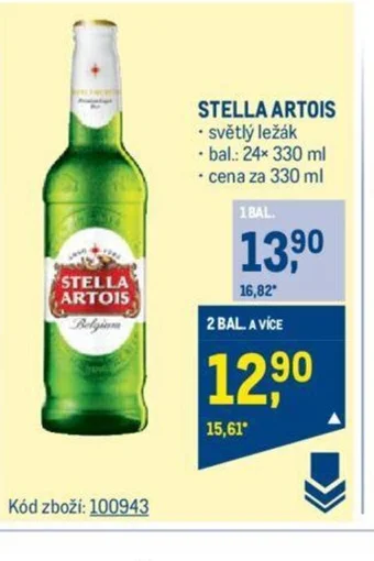Makro STELLA ARTOIS nabídka