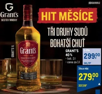 Makro GRANT'S 40% nabídka