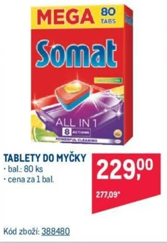 Makro TABLETY DO MYČKY nabídka