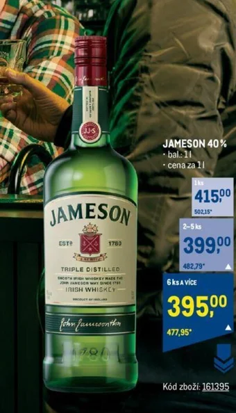 Makro JAMESON 40% nabídka